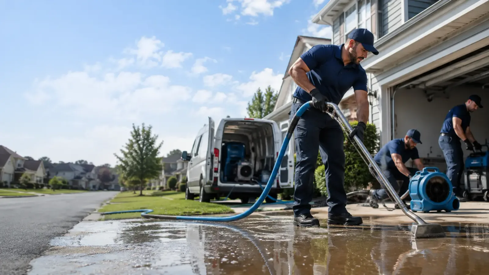 Flood Damage Restoration in Belle Rive, IL